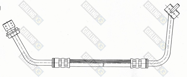 Flexible de frein GIRLING 9004252