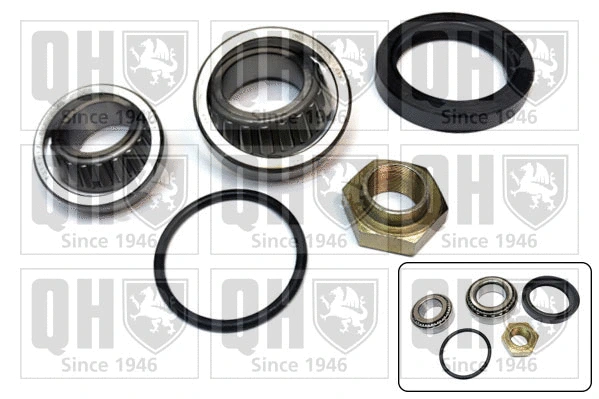 Kit de roulements de roue QUINTON HAZELL QWB289