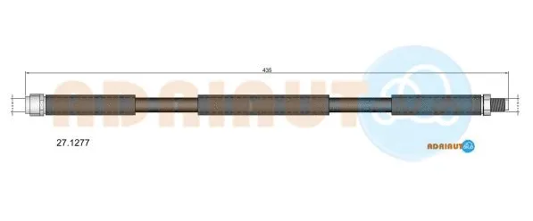 Flexible de frein ADRIAUTO 27.1277