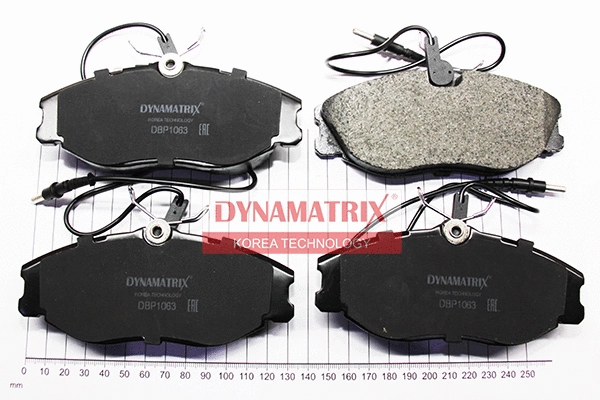 Kit de plaquettes de frein, frein à disque DYNAMATRIX DBP1063