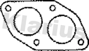 Joint, tuyau d'échappement KLARIUS 410144
