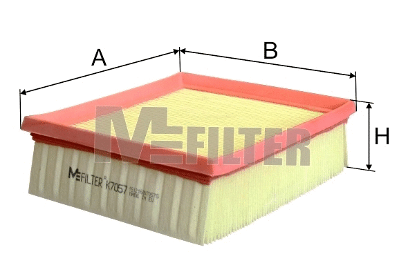 Filtre à air MFILTER K 7057