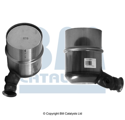 Filtre à particules / à suie, échappement BM CATALYSTS BM11351H