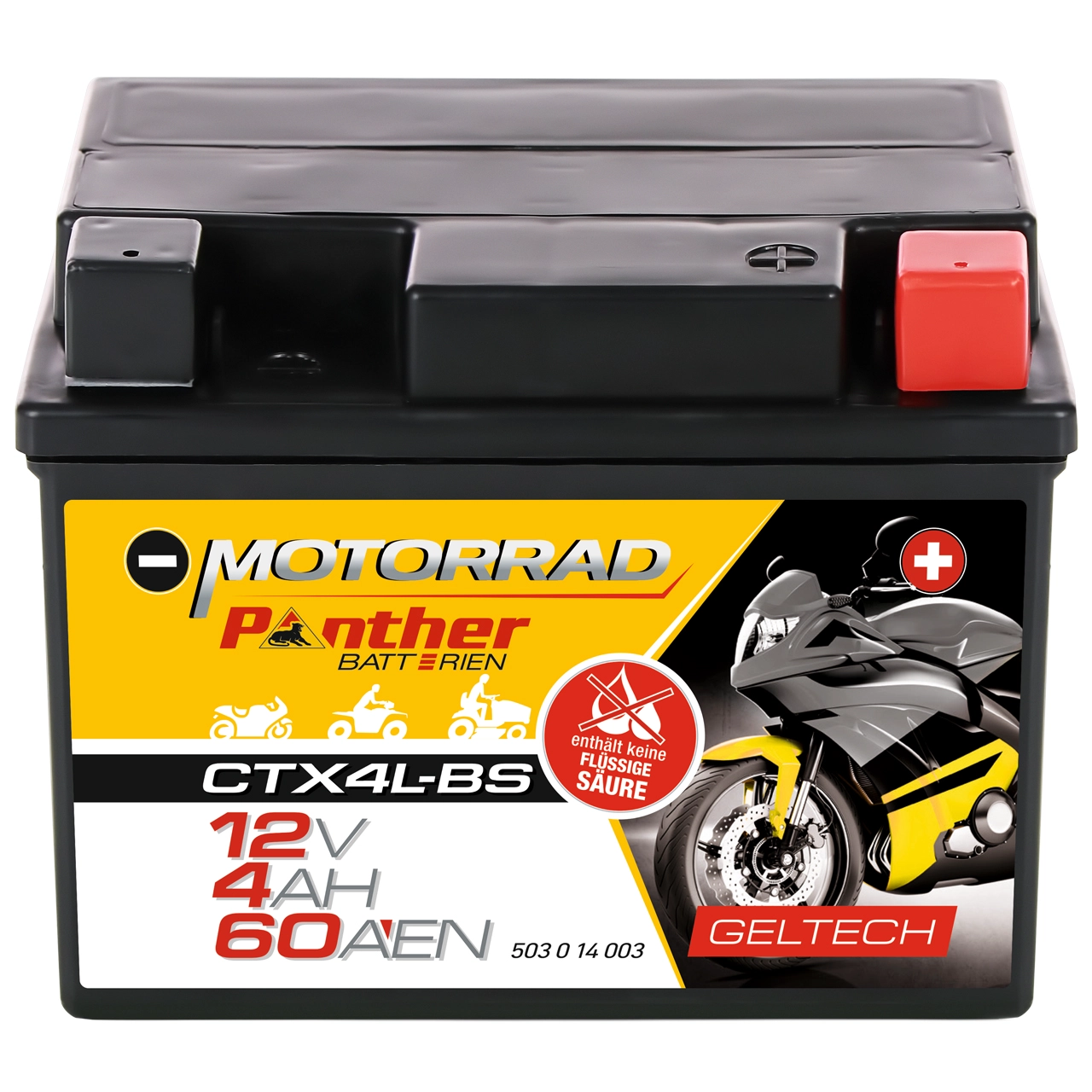 Batterie de démarrage PANTHER-BATTERIEN GB.5031477