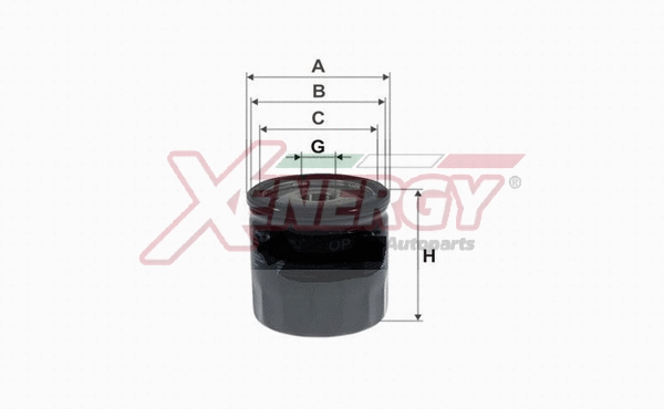 Filtre à huile AP XENERGY X159534