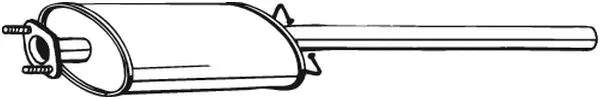 Silencieux central BOSAL 281-895