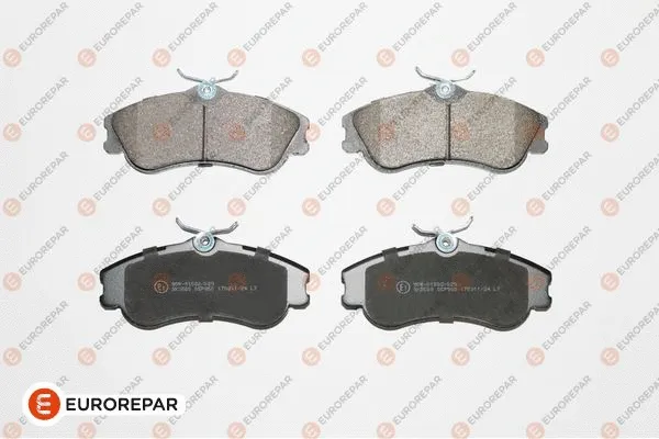 Kit de plaquettes de frein, frein à disque EUROREPAR 1617273180