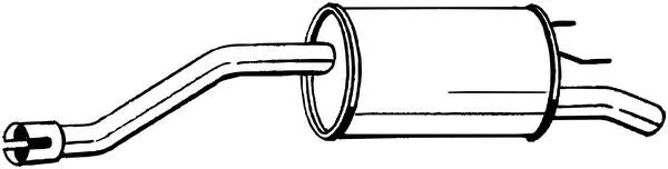 Silencieux arrière BOSAL 185-359