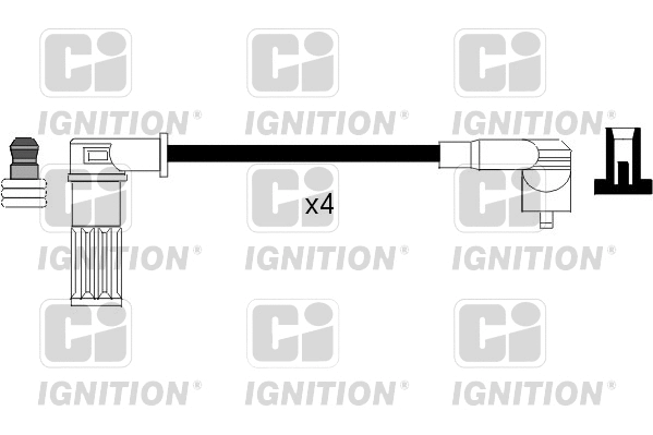 Kit de câbles d'allumage QUINTON HAZELL XC558