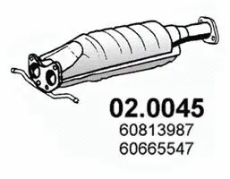 Catalyseur ASSO 02.0045