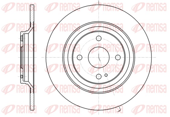 Disque de frein REMSA 61379.00