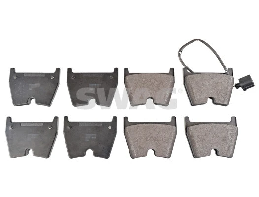 Kit de plaquettes de frein, frein à disque SWAG 33 10 6514