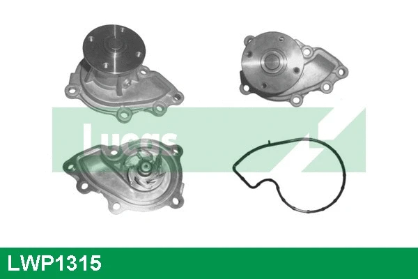 Pompe à eau, refroidissement du moteur LUCAS LWP1315