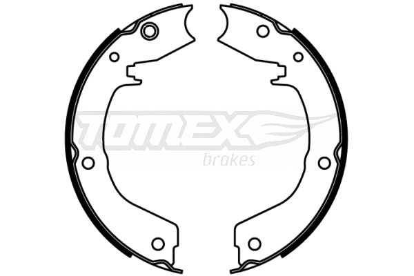 Jeu de mâchoires de frein TOMEX Brakes TX 22-19