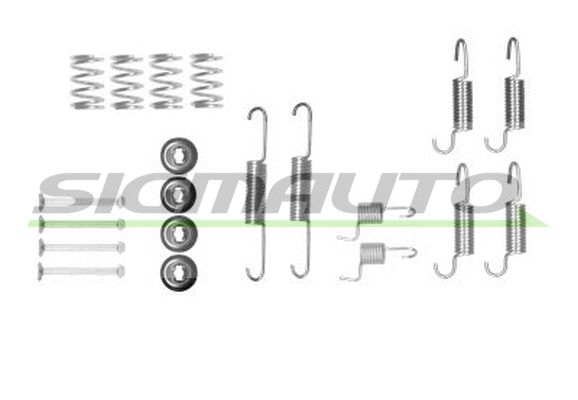 Kit d'accessoires, mâchoire de frein SIGMAUTO SK0025