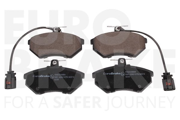 Kit de plaquettes de frein, frein à disque EUROBRAKE 5502229984