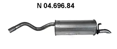 Silencieux arrière EBERSPÄCHER 04.696.84
