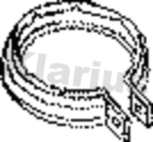 Suspension, échappement KLARIUS 430349