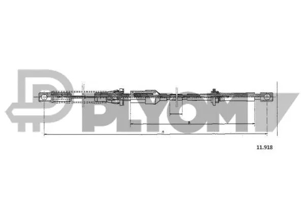 Câble d'accélération PLYOM P761464