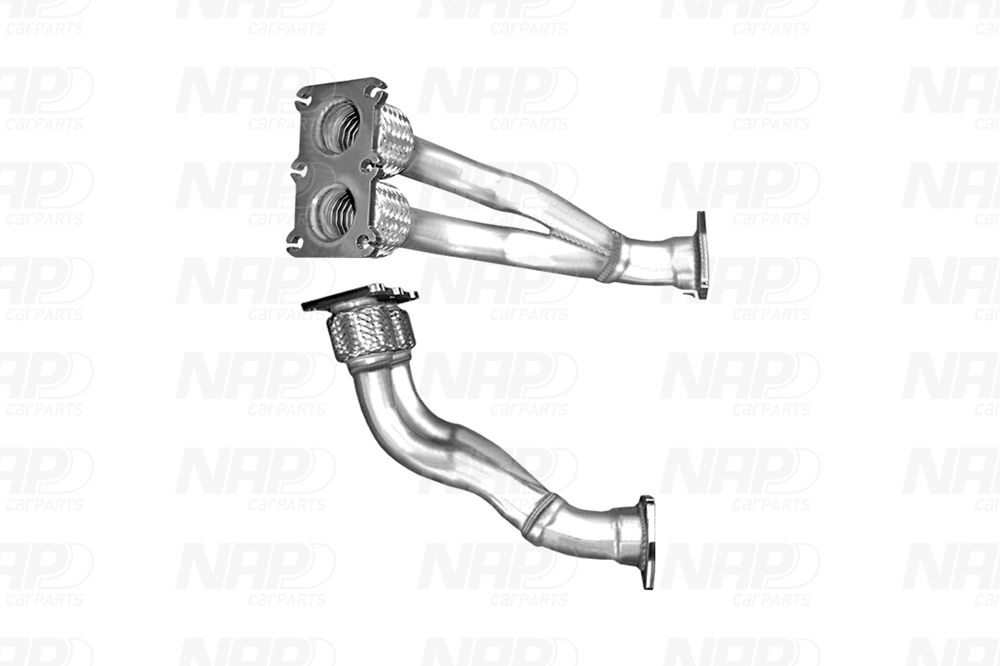 Tuyau d'échappement NAP carPARTS CAF10132