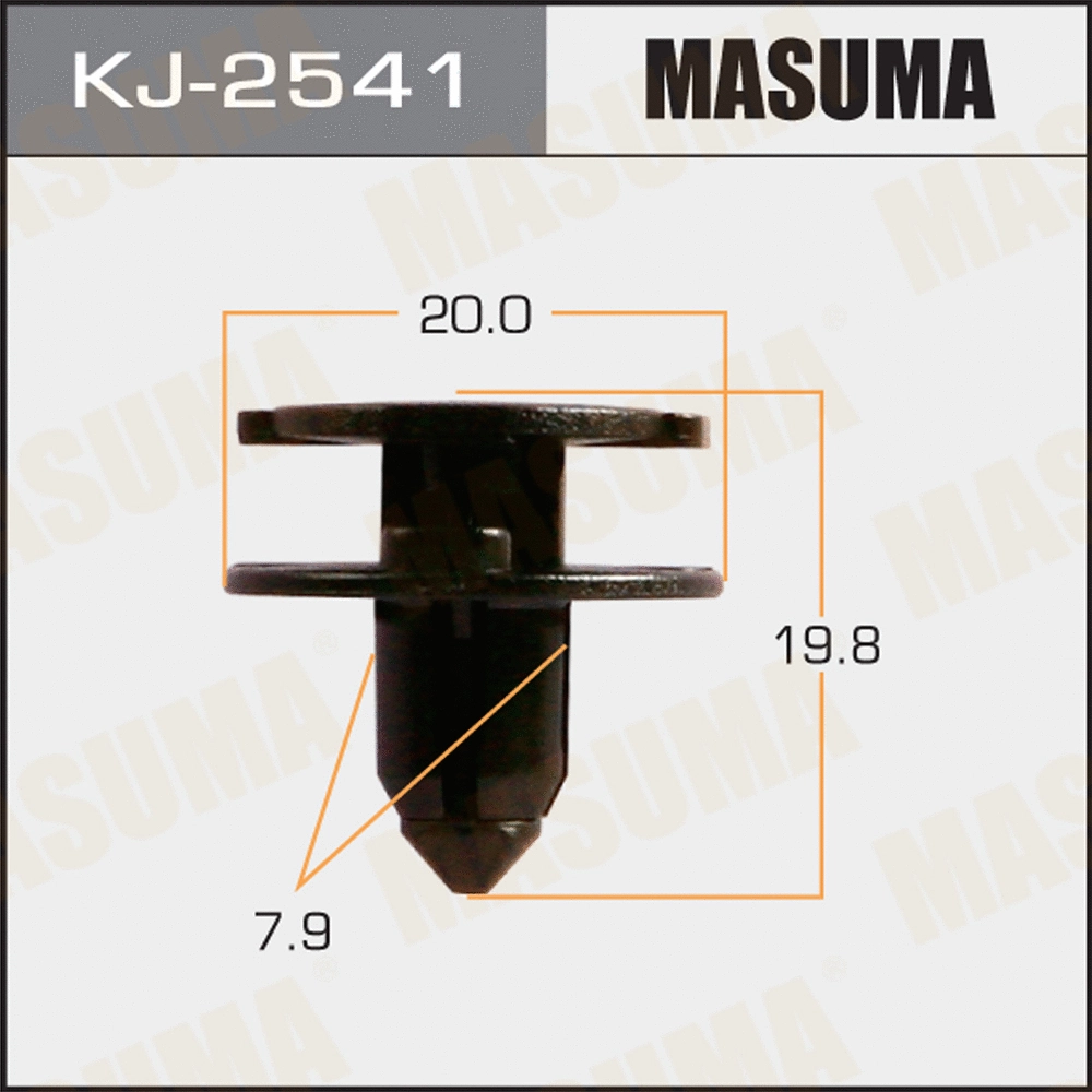 Clip, enjoliveur MASUMA KJ-2541