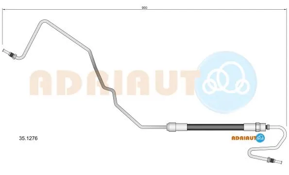 Flexible de frein ADRIAUTO 35.1276