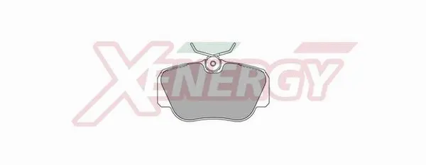 Kit de plaquettes de frein, frein à disque AP XENERGY X40399