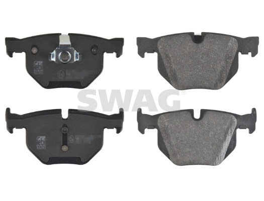 Kit de plaquettes de frein, frein à disque SWAG 20 91 6633