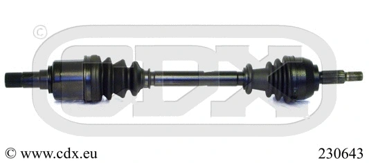 Arbre de transmission CDX 230643