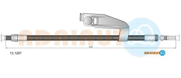 Flexible de frein ADRIAUTO 13.1267