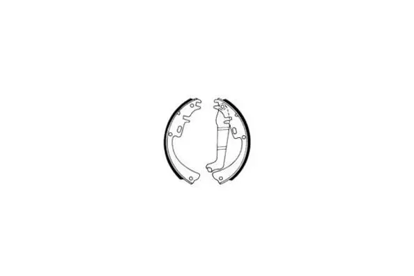 Jeu de mâchoires de frein E.T.F. 09-0096