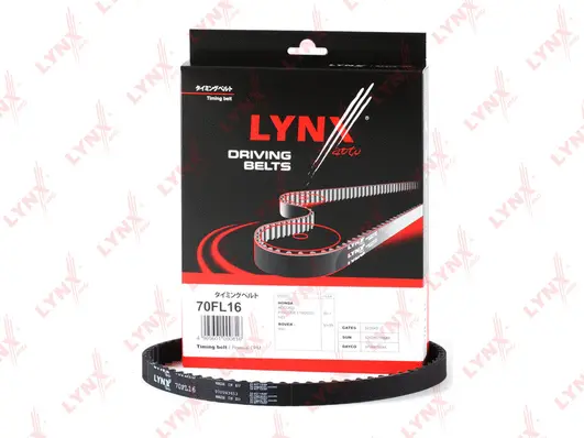 Courroie crantée LYNXAUTO 70FL16