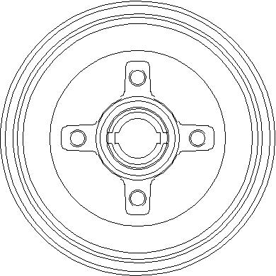 Tambour de frein National NDR018