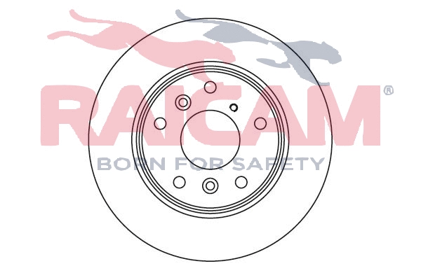 Disque de frein RAICAM RD00383