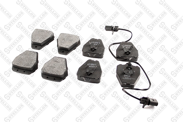 Kit de plaquettes de frein, frein à disque STELLOX 519 002B-SX