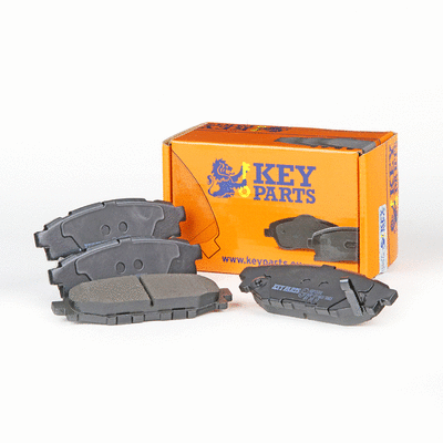 Kit de plaquettes de frein, frein à disque KEY PARTS KBP2004
