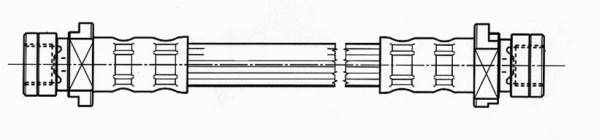 Flexible de frein CEF 512215