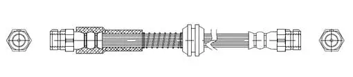 Flexible de frein Technika 49265