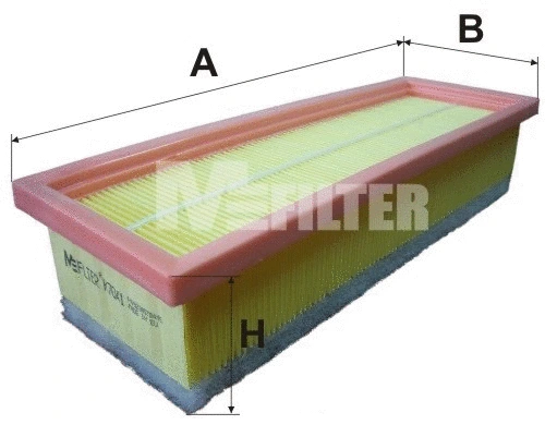 Filtre à air MFILTER K 7041