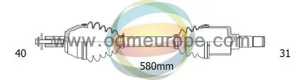 Arbre de transmission 4X4 ESTANFI EST-18-011860