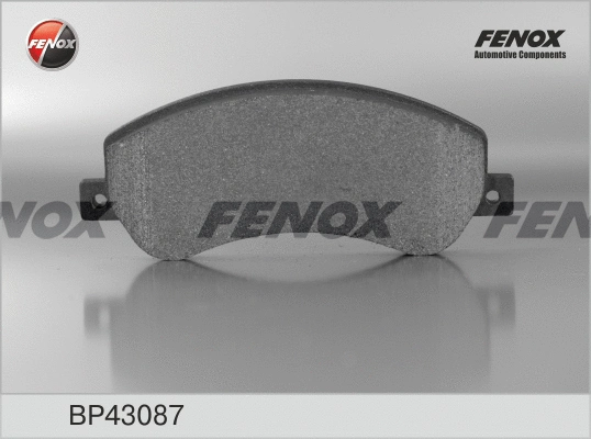 Kit de plaquettes de frein, frein à disque FENOX BP43087
