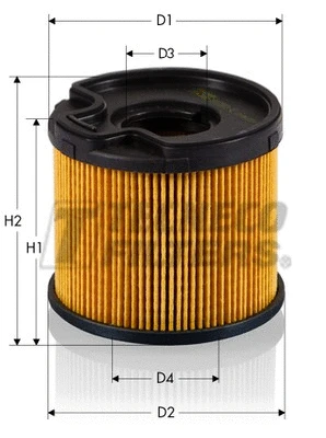 Filtre à carburant TECNECO FILTERS GS0301E