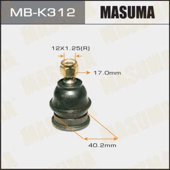 Rotule de suspension MASUMA MB-K312