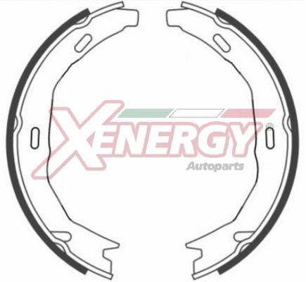 Jeu de mâchoires de frein AP XENERGY X50455