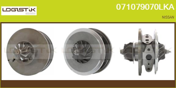 Groupe carter, turbocompresseur LGK 071079070LKA