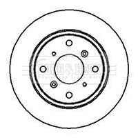 Disque de frein BORG & BECK BBD4080