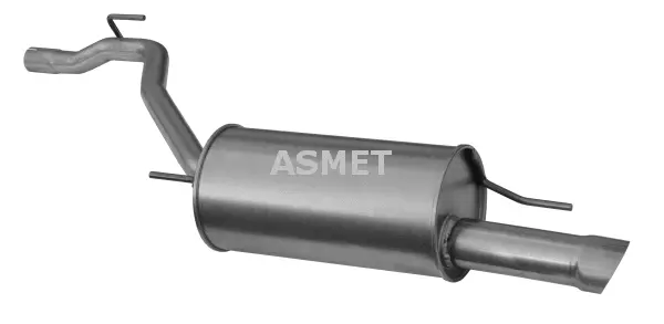Silencieux arrière ASMET 04.071