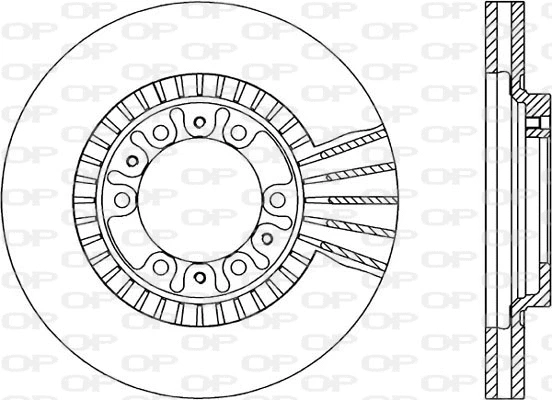 Disque de frein OPEN PARTS BDR1789.20