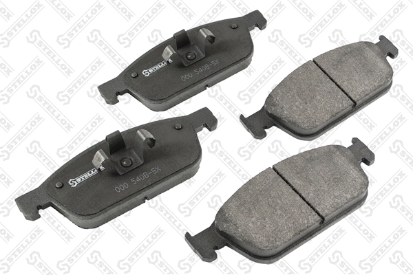 Kit de plaquettes de frein, frein à disque STELLOX 000 540B-SX