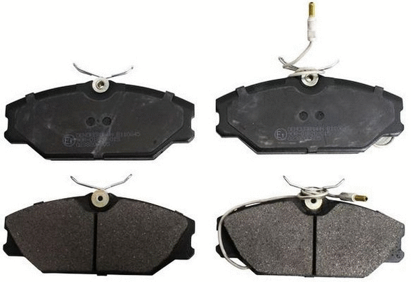 Kit de plaquettes de frein, frein à disque DENCKERMANN B110645